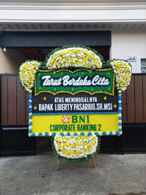 Papan Bunga Duka di Baturraden